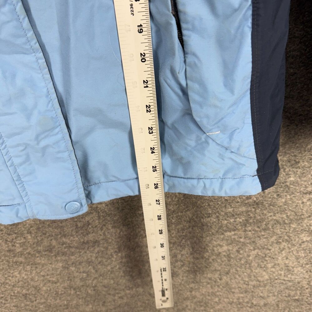 Columbia Jacket Women L Large Blue Full Zip Long Sleeve Lined Hooded Pockets - Picture 4 of 7